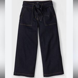 Guideboat Denim Co. Dark Wash Denim Wide Leg Jeans Size 8